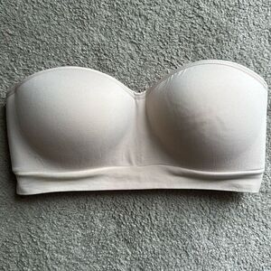 Auden Cream Strapless Bra